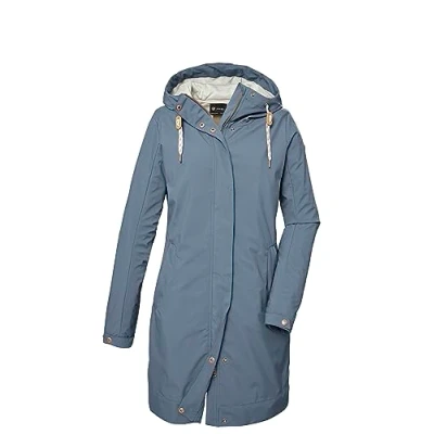 Abbildung von G.I.G.A. DX Damen Softshell Parka mit Kapuze/Outdoorjacke GS 16 WMN SFTSHLL PRK, dunkelnavy, 46, 41449 000, Blau