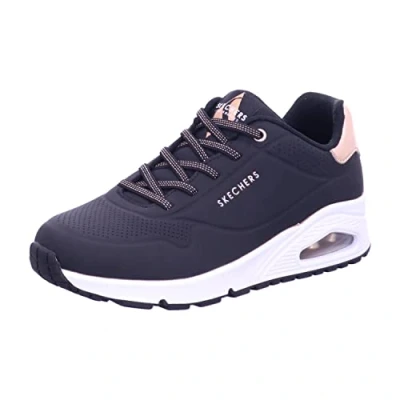 Abbildung von Skechers Slip On Sneaker »UNO SHIMMER AWAY«, Slipper, Freizeitschuh, Plateausneaker mit modischem Keilabsatz