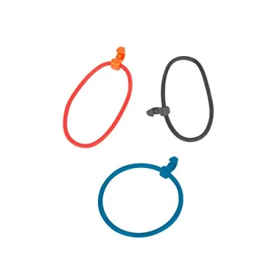 Abbildung von Tatonka Unisex Erwachsene Silicone Band M 6pcs, Assorted, (9 cm)