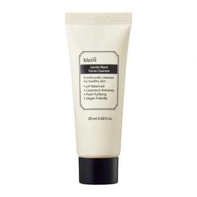 Abbildung von klairs Gentle Black Facial Cleanser Gesichtsreinigung, Größe: 20 ml,