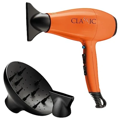 Abbildung von Gama Italy Professional Professioneller Haartrockner Italienischer Wechselstrommotor mit langer Lebensdauer 2200 W Elegantes, ergonomisches Design Made in