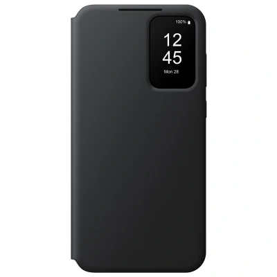 Abbildung von Samsung Galaxy A35 Hülle Kunststoff Klapphülle Handyhülle Schwarz