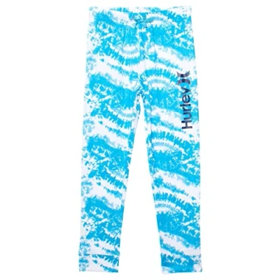 Abbildung von Hurley Mädchen Hrlg Tie Dye French Terry Jogger Lässige Hose, Blau (Blue Lagoon), 13 años