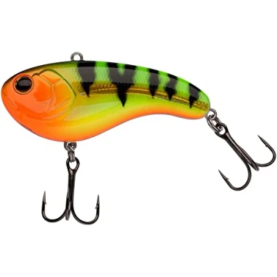 Abbildung von Berkley Flatt Shad Pike Hecht, Perch Barsch Angelköder, Firetiger gold