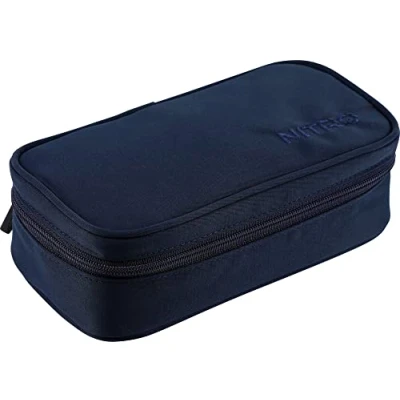 Abbildung von Nitro Pencil Case XL inkl. Geo Dreieick &amp; Stundenplan, Federmäppchen, Schlampermäppchen, Faulenzer Box, Federmappe, Stifte Etui, Night Sky