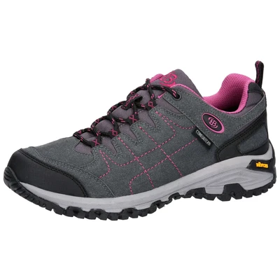 Abbildung von Brütting Damen Mount Shasta Low Trekking &amp; Wanderhalbschuhe, grau/schwarz/pink, 36 EU