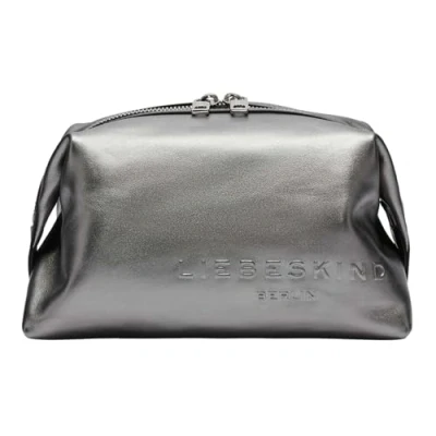 Abbildung von Liebeskind Berlin Elvira Kosmetiktasche, Damen, Größe: One Size, Silver stone