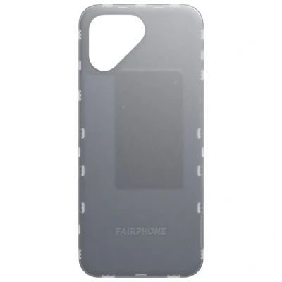Abbildung von Fairphone 5 Hülle Kunststoff Backcover/Hard Case Handyhülle Grau