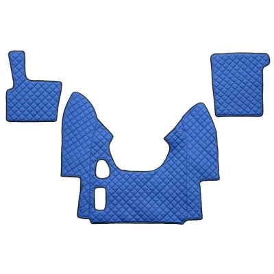 Abbildung von F CORE FL16 BLUE Fußmattensatz Eco Leder vorne 3 Blau