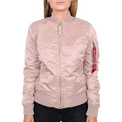 Abbildung von Alpha Industries MA1 VF 59 WMN Bomberjacke, Damen, Größe: Small, Pale peach