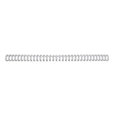Abbildung von WireBind Drahtbinderücken, 100 Stück, 11mm, silber