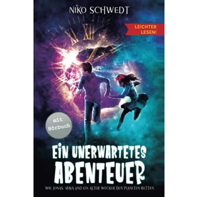 Abbildung von Ein unerwartetes Abenteuer Leichter Lesen Wie Jonas, Maya und alter Wecker den Planeten retten: spannendes Fantasy in einfacher Sprache großer Schrift für Kinder ab 8