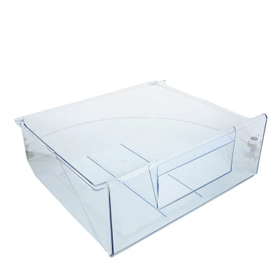 Abbildung von Electrolux AEG 2647017033 Gemüseschublade obere gefrierschrankschublade, transparent 398 x 157 mm