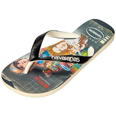 Abbildung von Havaianas Unisex Top Netflix Flipflop, Beige, 43/44 EU