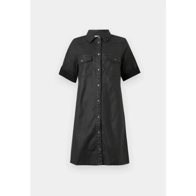 Abbildung von Noisy may Minikleid »NMNEW SIGNE S/S COATED DENIM DRESS NOOS«, Sommerkleid