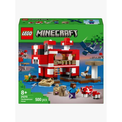 Abbildung von LEGO Minecraft 21270 Das Pilzkuh Haus