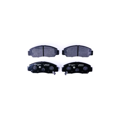 Abbildung von HELLA 8DB 355 010 981 Bremsbelagsatz mit akustischer Verschleißwarnung HONDA: Accord 7 Limousine, FR V, CIVIC Hatchback
