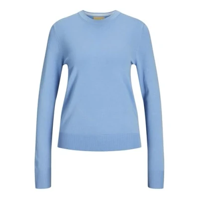 Abbildung von JJXX Jxcara Comfy CREW NECK Strickpullover, Damen, Größe: Medium, Little boy blue