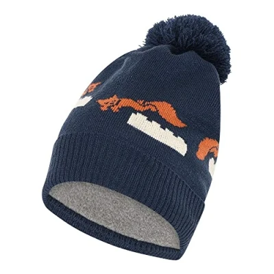 Abbildung von LEGO Wear Unisex Wintermütze Strickmütze mit Bommel Lwaorai 704 Beanie M TZE, 590, 52 EU