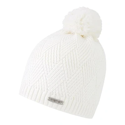 Abbildung von Ziener Damen Ixia Mütze/warm, gestrickt, Fleece Futter, White, Usex