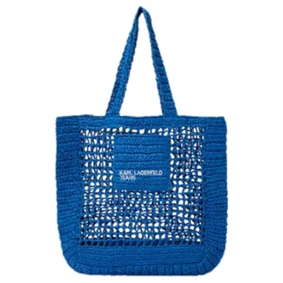 Abbildung von Karl Lagerfeld Jeans Shopper Beach Shopping Bag, Damen, Größe: One Size, Klj blue