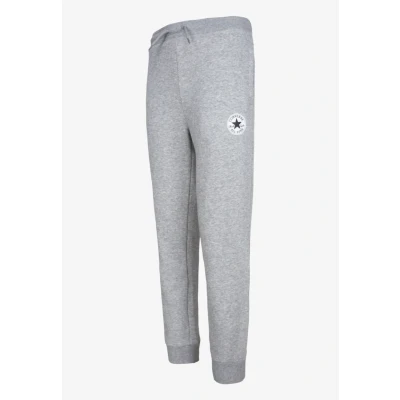 Abbildung von Converse Signature Chuck Patch Jogger Jogginghose für Kinder, Größe: 132/147, Dark grey heather/black