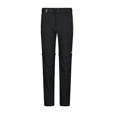Abbildung von CMP Stretch Zip off Hose für Kinder, Anthrazit Flamme, 164