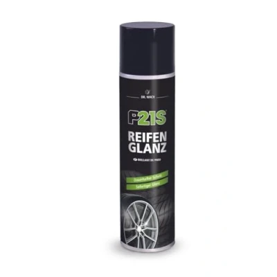 Abbildung von DR. WACK P21S Reifen Glanz 400 ml I Premium Auto Pflege für alle Sofort Neuer verblasste Hochwertige Reifenpflege Made in Germany