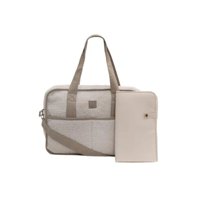 Abbildung von Jollein Wickeltasche Teddy Noé 100% Polyester Kinderwagentasche Babytasche Multifunktional