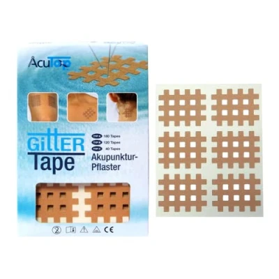 Abbildung von AcuTop Typ B Gittertape, 120 Stück, Akupunktur Pflaster, Gitterpflaster