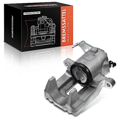 Abbildung von Frankberg Bremssattel Bremszange Hinten Links Kompatibel mit A3 1999 2003 Leon 2006 Fabia 2009 Golf 2005 Polo 2001 2021 Replace# 1J0615423D