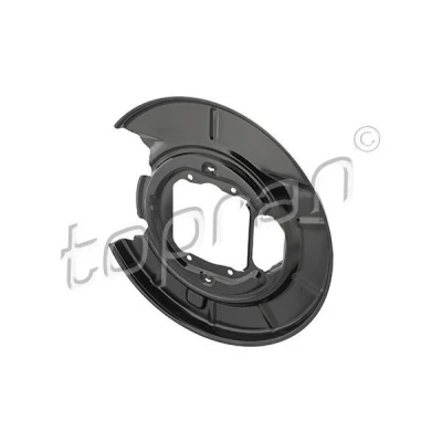 Abbildung von TOPRAN 503 351 Ankerblech Hinterachse links BMW: 5 Saloon, Touring