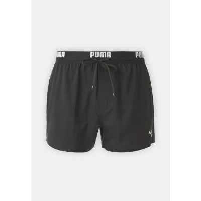Abbildung von PUMA Herren Logo Mens Short Length Swimming Badebekleidung, Schwarz, XXL EU
