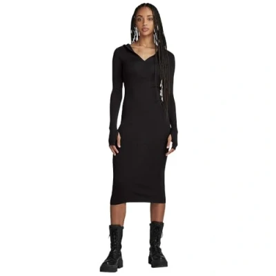 Abbildung von G Star SLIM Dress Strickkleid, Damen, Größe: Small, Black