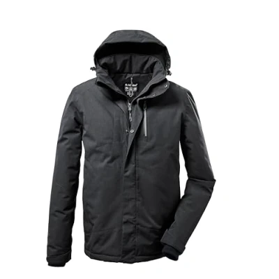 Abbildung von killtec Herren Funktionsjacke mit abzippbarer Kapuze KOW 161 MN JCKT, schwarz, M, 37589 000