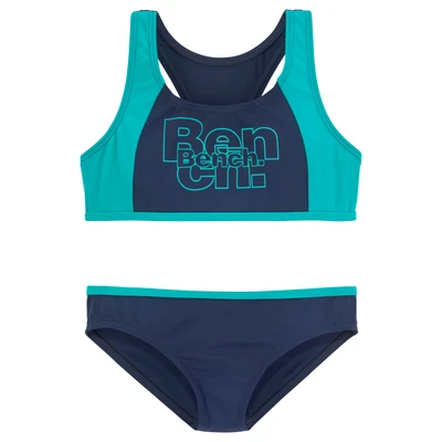 Abbildung von Bench LENA BEN Bikini für Kinder, Größe: 122/128, Navy/turquoise