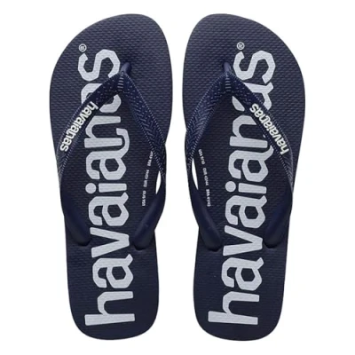 Abbildung von Havaianas Top Logomania Flip Flops Unisex, Blau, 41/42 EU