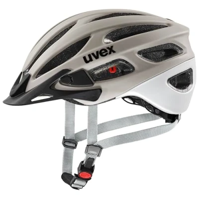 Abbildung von uvex True cc Leichter Allround Helm für Damen individuelle Größenanpassung erweiterbar mit LED Licht Oak Brown Silver matt 52 55 cm