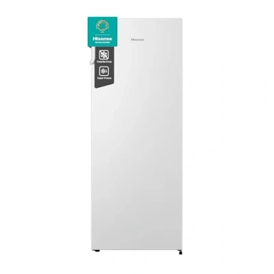 Abbildung von Hisense FV298N4AWE Gefrierschrank, 240 Liter Fassungsvermögen, Total NoFrost, Multi AirFlow, FastFreeze Funktion, Türanschlag wechselbar, LED Beleuchtung, weiß