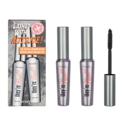 Abbildung von Benefit They&#039;re Real! Lash With Altitude Mascara Set Schwarz