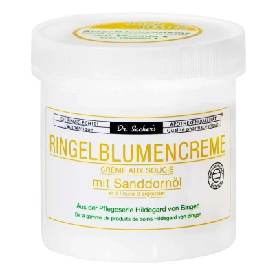Abbildung von Ringelblumen Creme mit Sanddornöl