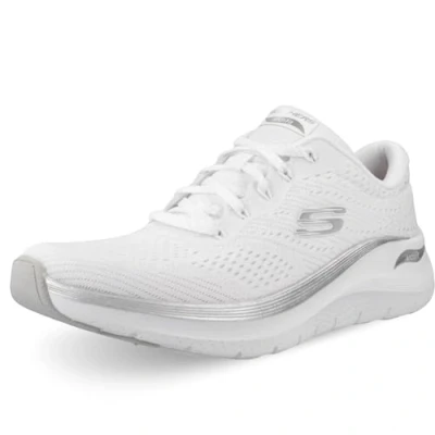 Abbildung von Skechers Sport ARCH FIT 2.0 Sneaker low, Damen, Größe: 36, White/silver Schuhe