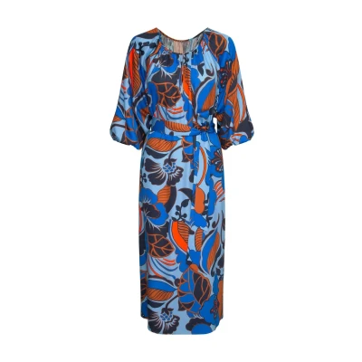 Abbildung von Seidensticker Oversized Freizeitkleid, Damen, Größe: 34, Blue
