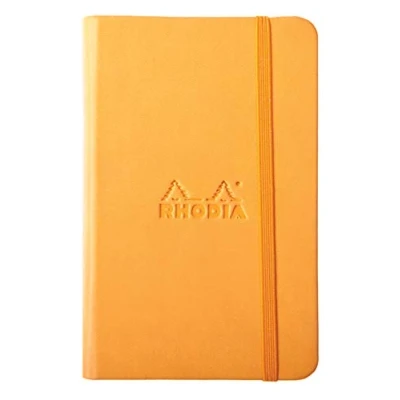 Abbildung von Rhodia 118068C Web Notebook (elfenbein, DIN A6, 10,5 x 14,8 cm, liniert, 90 g) 1 Stück orange