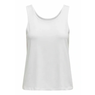 Abbildung von ONLY Damen Onlmoster S/L Tank Top Jrs, Weiß, XS