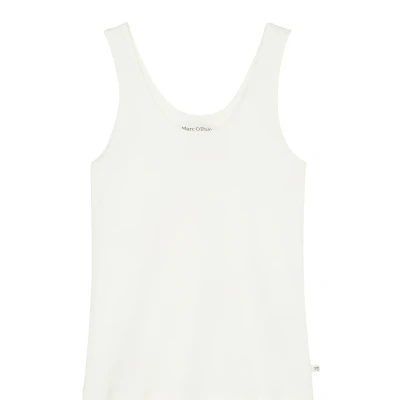 Abbildung von Marc O&#039;Polo Women Iconic Rib Tank Top, White