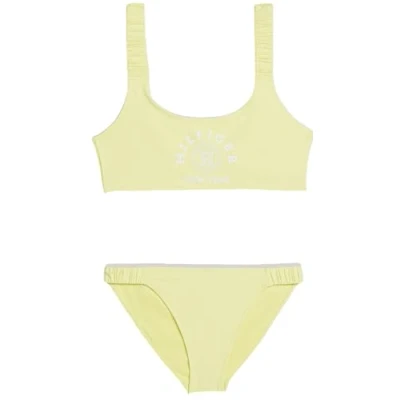 Abbildung von Tommy Hilfiger Mädchen Bikini Bralette Set, gelb (Yellow Tulip), 14 16 Jahre