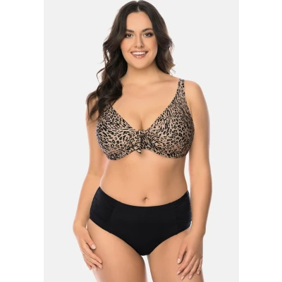 Abbildung von Vivisence Bikinitop, Damen, Größe: 75F, Beige/black
