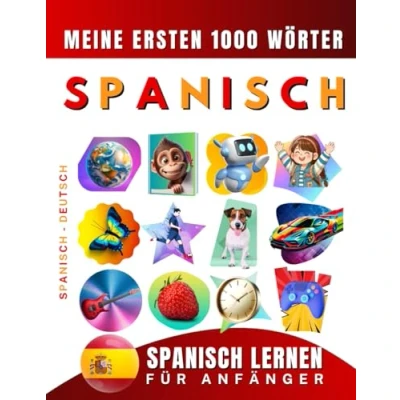 Abbildung von Spanisch lernen für Anfänger, meine ersten 1000 Wörter: Zweisprachiges Englisch Lernbuch Kinder und Erwachsene