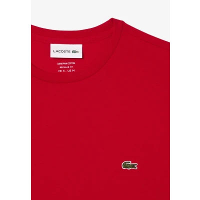 Abbildung von Lacoste Tshirt basic, Herren, Größe: XXL, Intense
